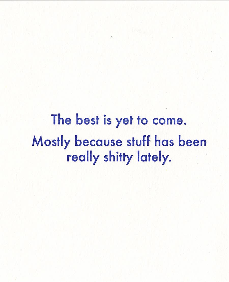 Best to Come Greeting Card - The Regal Find