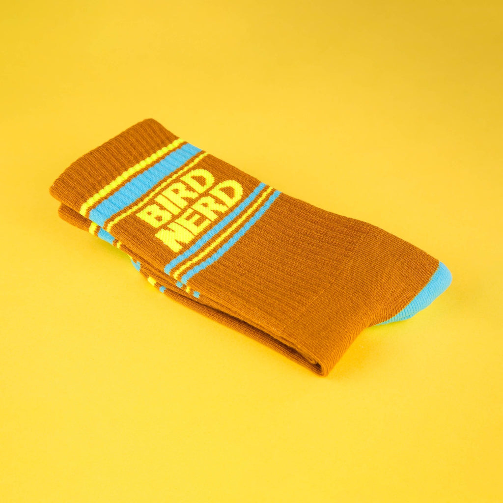 Bird Nerd Gym Crew Socks - The Regal Find