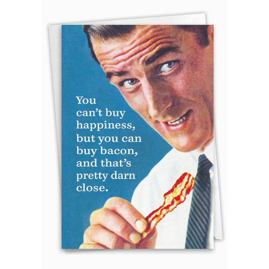 Birthday Card - Buy Bacon - The Regal Find