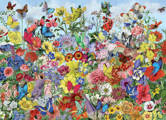 Butterfly Garden 1000pc puzzle - The Regal Find