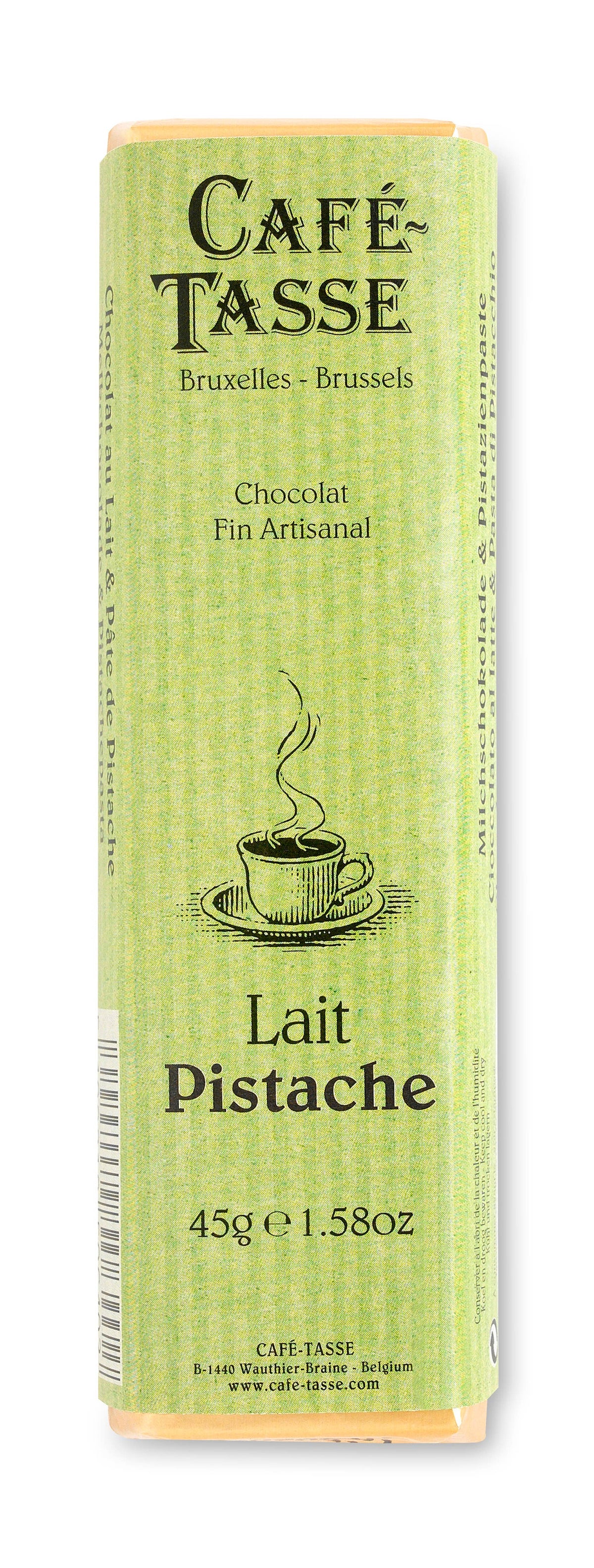 Café-Tasse Milk Pistachio Bar