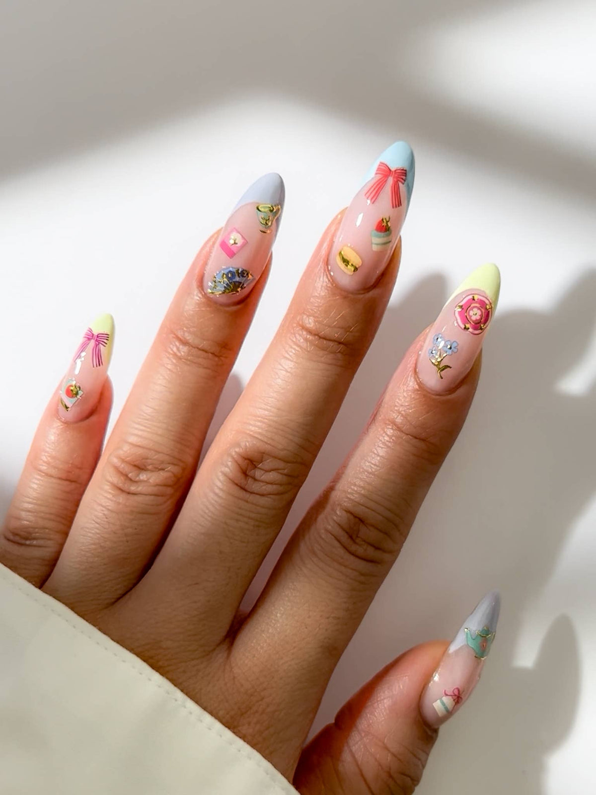 Nail Art Stickers - HIGH TEA