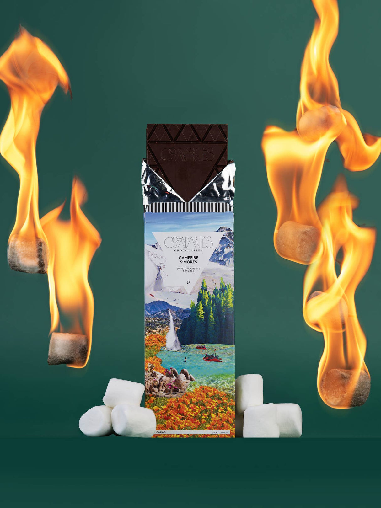 Campfire S'Mores Chocolate Bar - The Regal Find