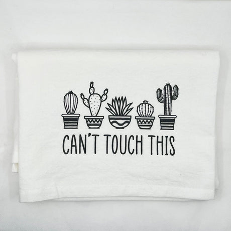 Can't Touch This Cactus Hand Towel - The Regal Find