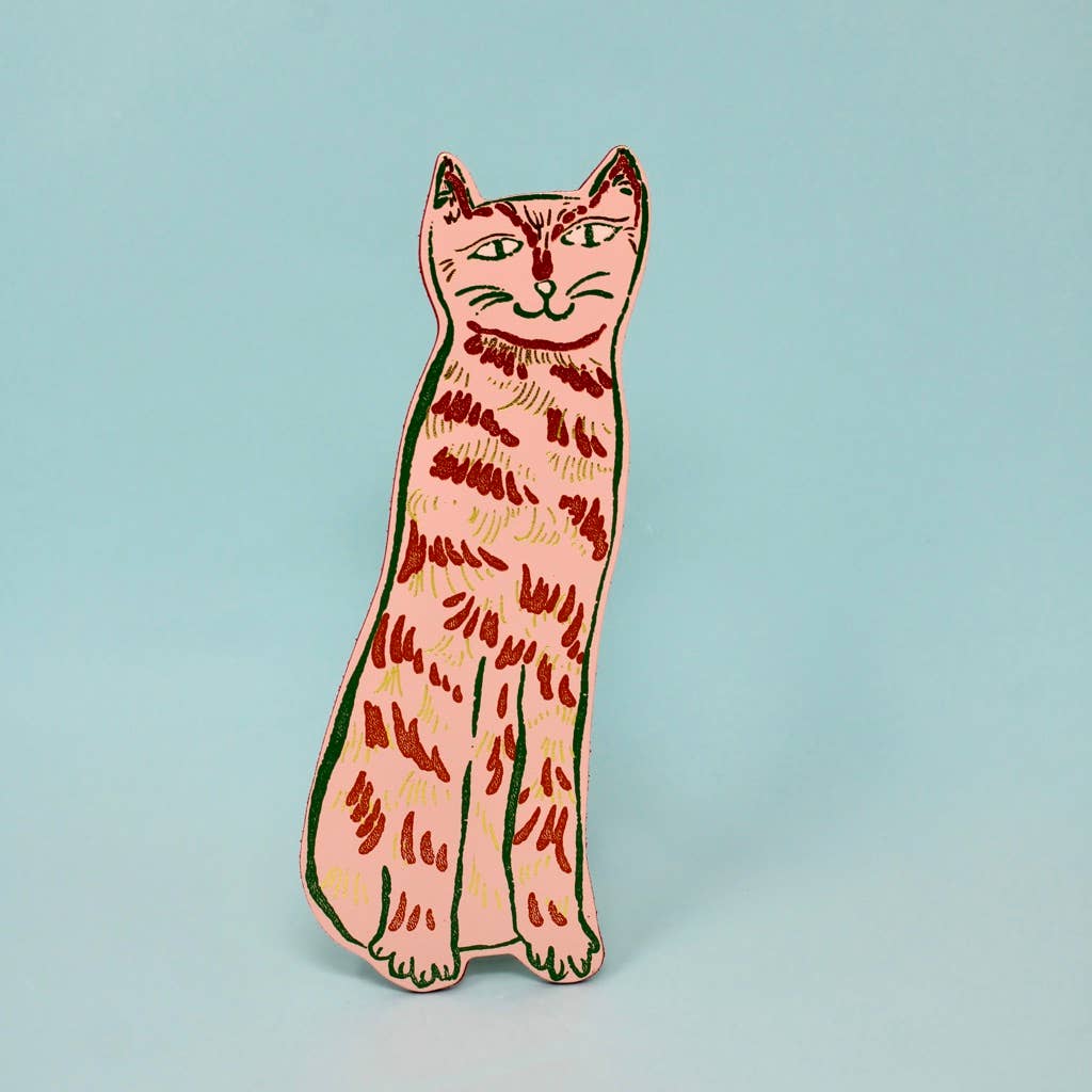 Cat Tails Bookmark: Pale Pink - The Regal Find