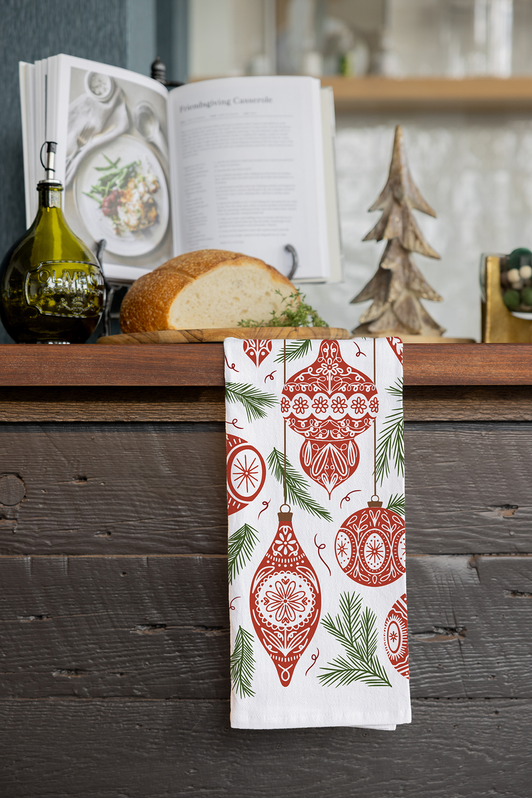 Ornament Tea Towel