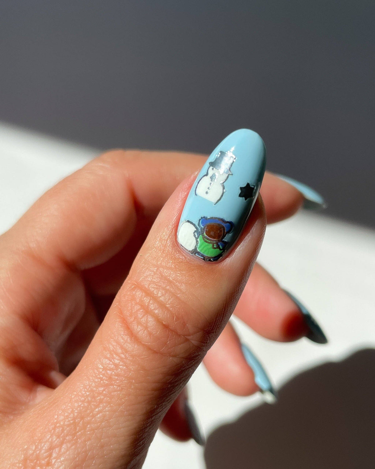 Nail Art Stickers - MIFFY IN THE SNOW