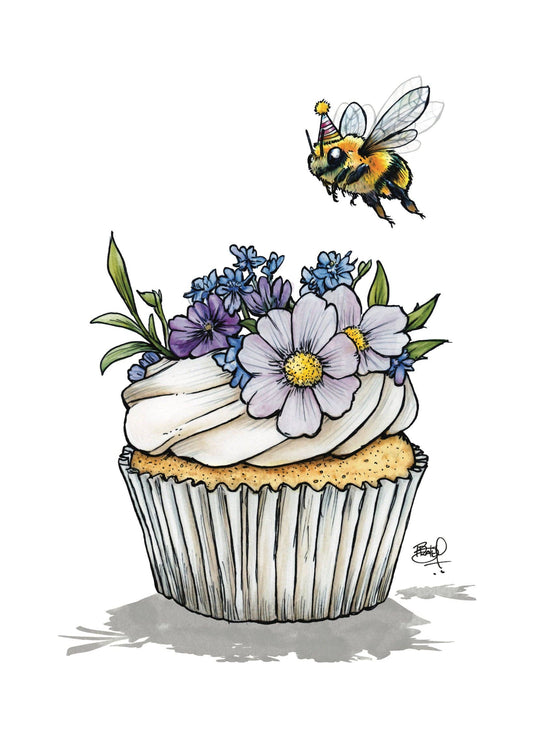 Bumble Birthday #377 - vertical