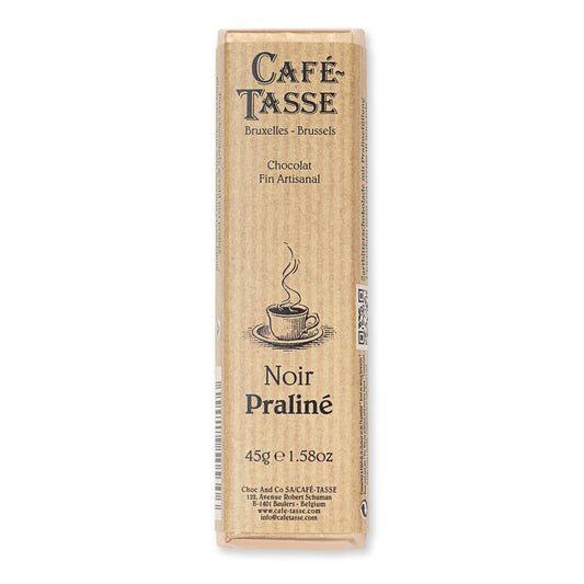 Dark Chocolate Bar with Hazelnut Praline
