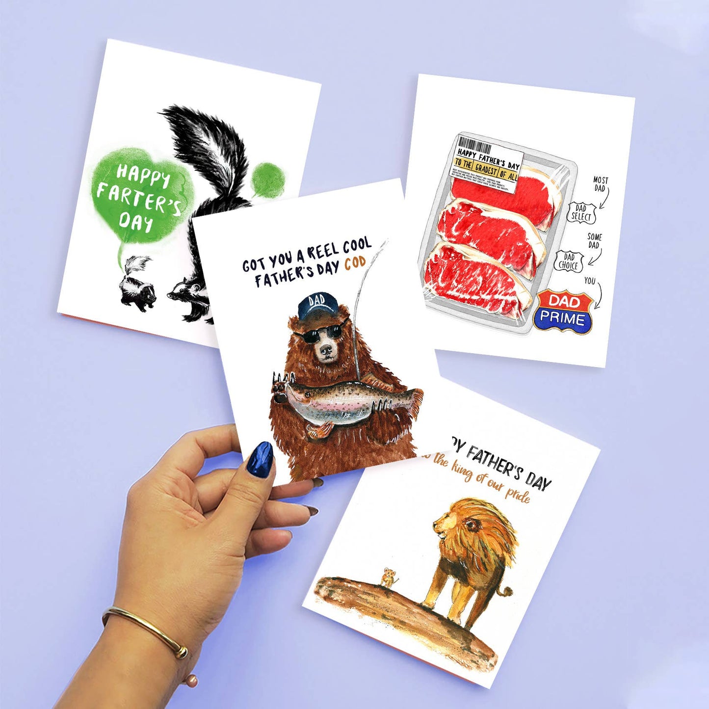Dog Dad Shit - Funny Fathers Day Card - The Regal Find