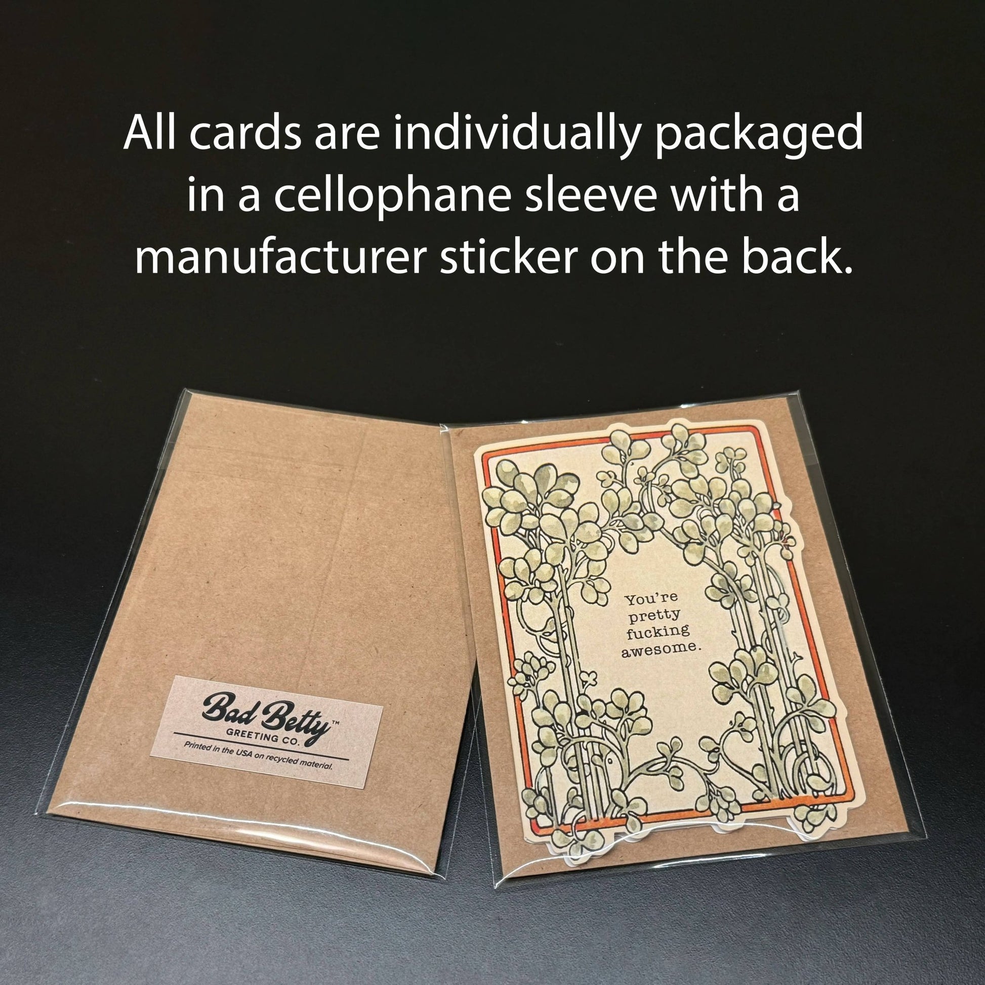 Don’t Be a Cuntasaurus - Funny Insult Card - The Regal Find