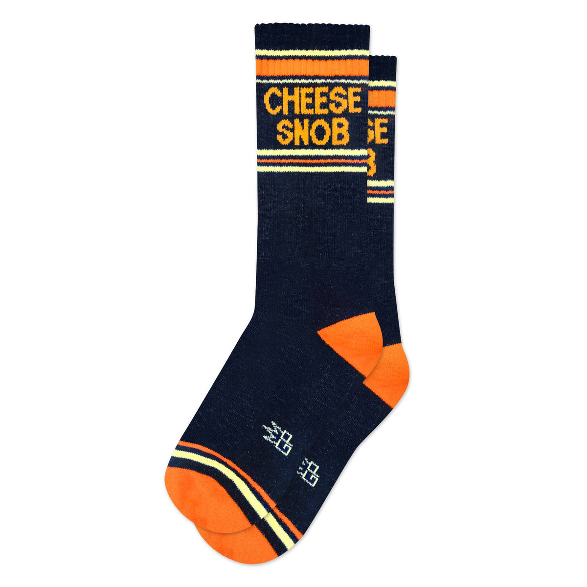 Cheese Snob Gym Crew Socks