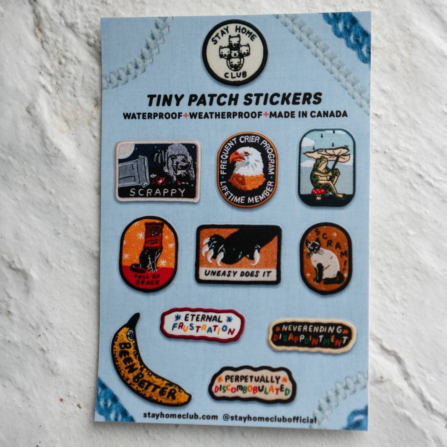 Tiny Patches Gap Filler Sticker Sheet