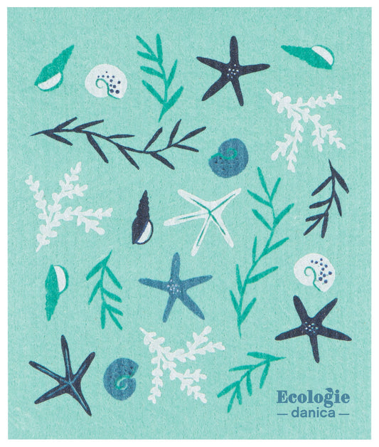 Coastal Treasures Swedish Dishcloth