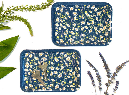 Daisy Garden Small Trinket Tray