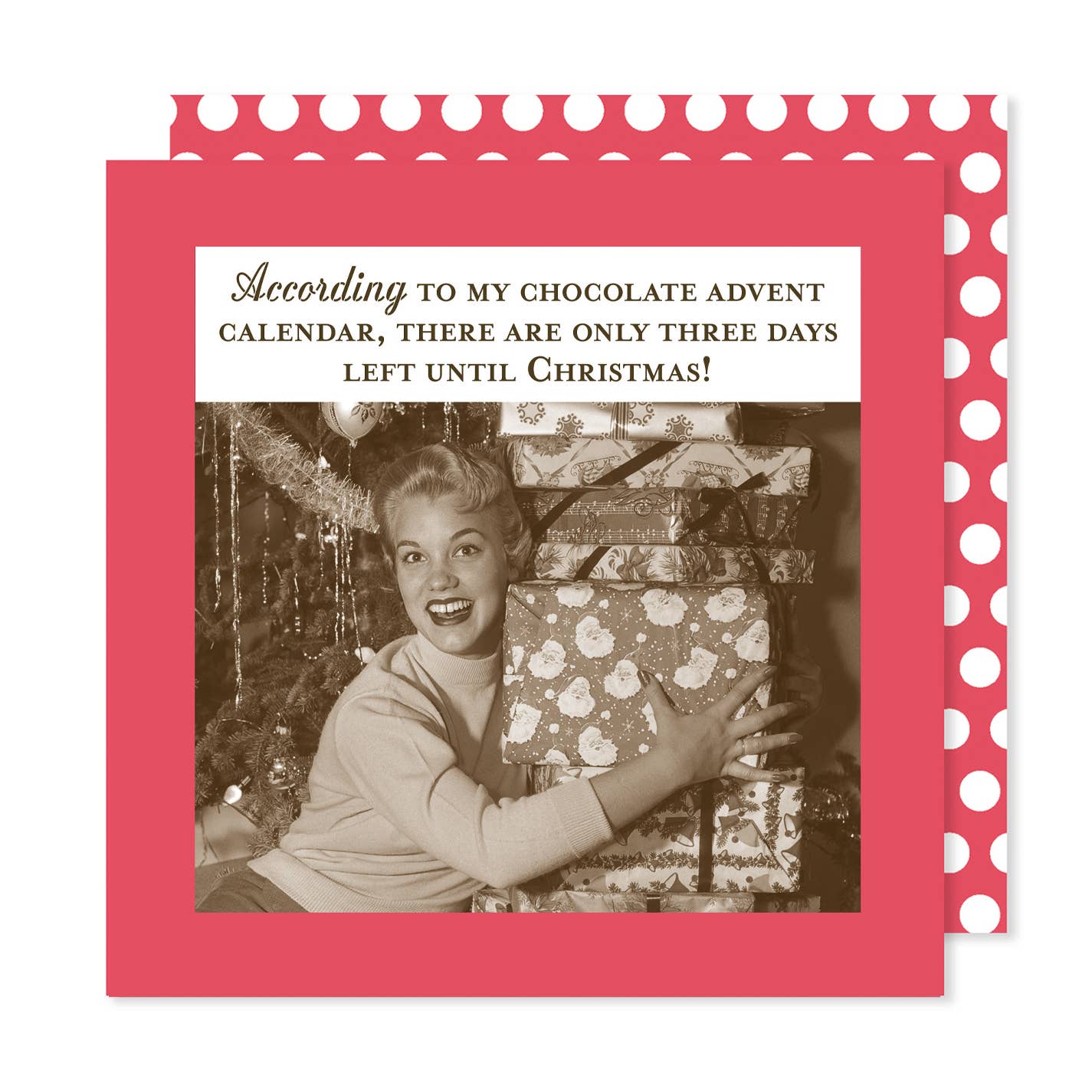 Advent Calendar Holiday Napkin