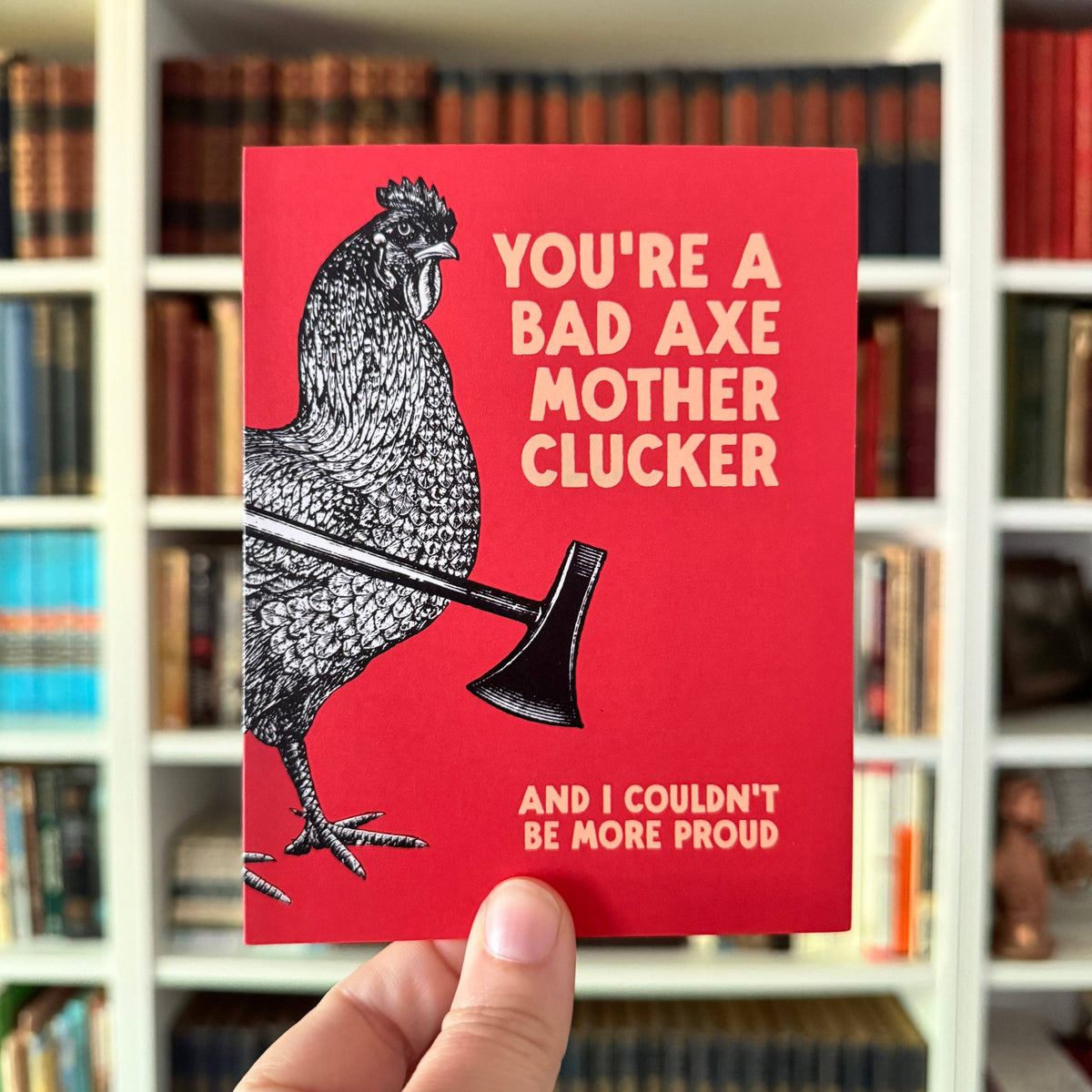 Bad Axe Mother Clucker Congratulations Card