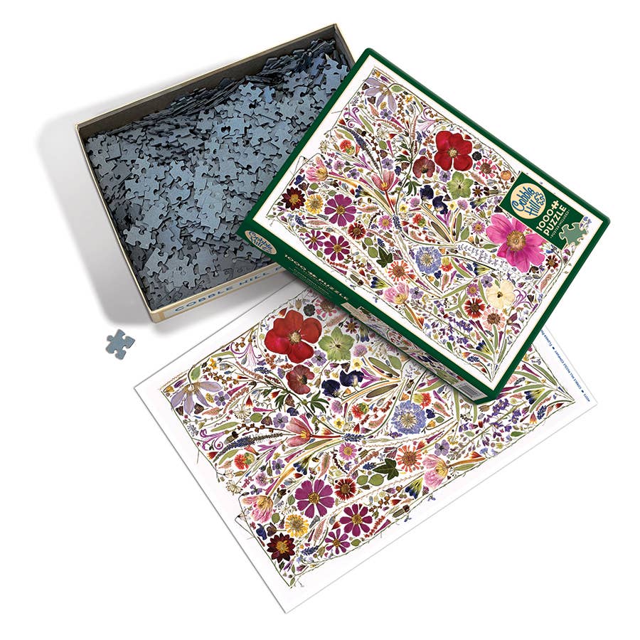 Flower Press: Spring 1000pc Puzzle - The Regal Find