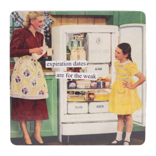 Fridge Magnet 3 3/8" Expiration Anne Taintor - The Regal Find