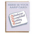 Funny 50th birthday card; Your AARP card; 50th for her - The Regal Find