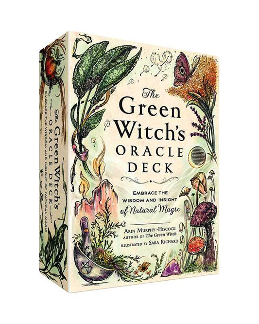Green Witch's Oracle Deck by Arin Murphy - Hiscock: Flashcards; 100 pages / English - The Regal Find