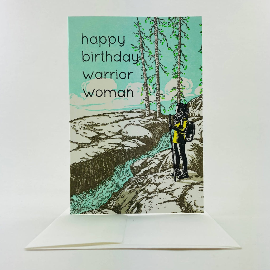 Happy Birthday warrior woman - The Regal Find