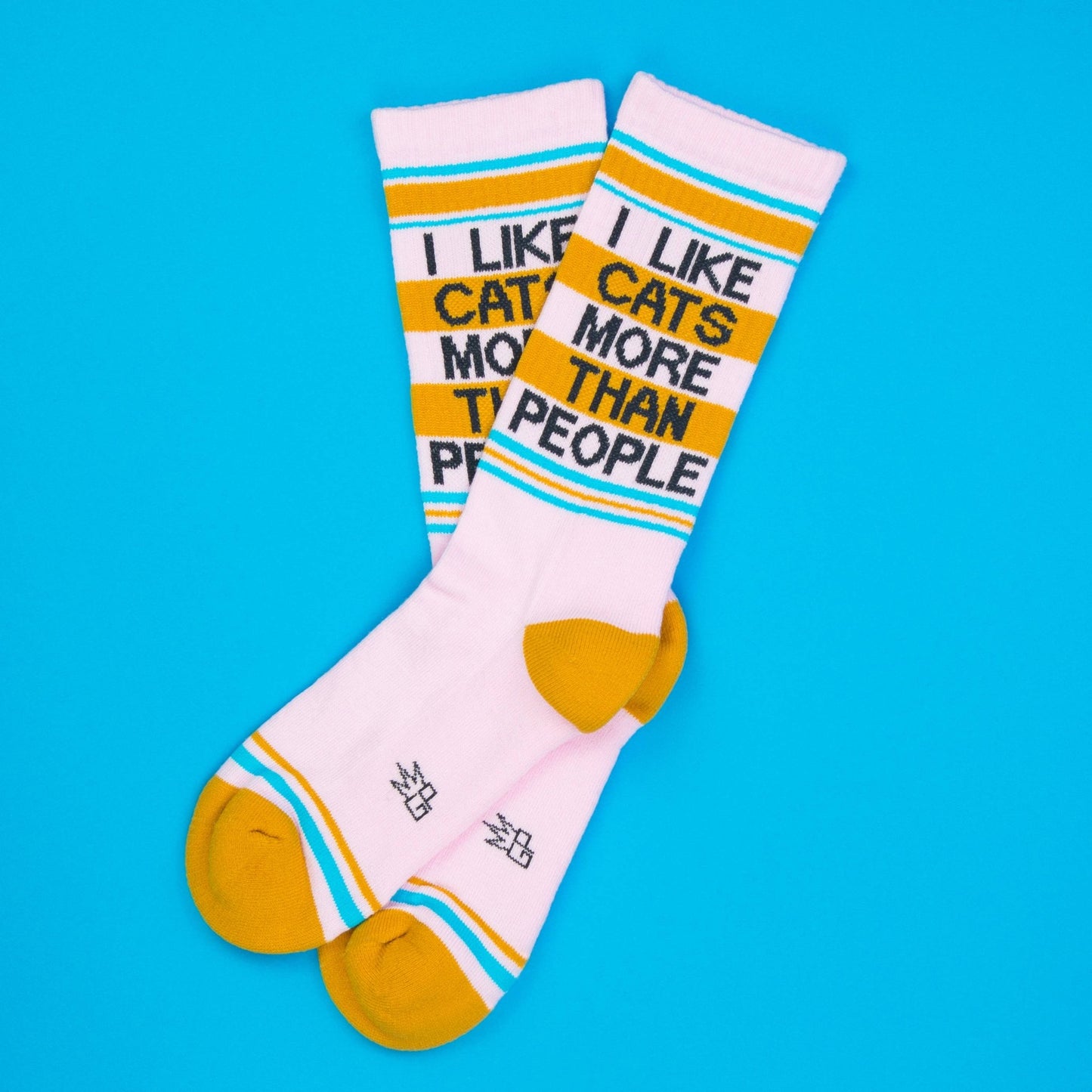 I Like Cats More Than People Gym Crew Socks - The Regal Find