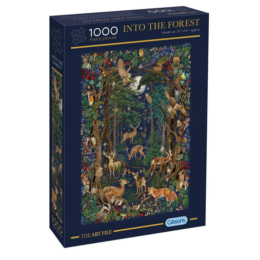 Into The Forest - 1000 Piece Jigsaw Puzzle - The Regal Find