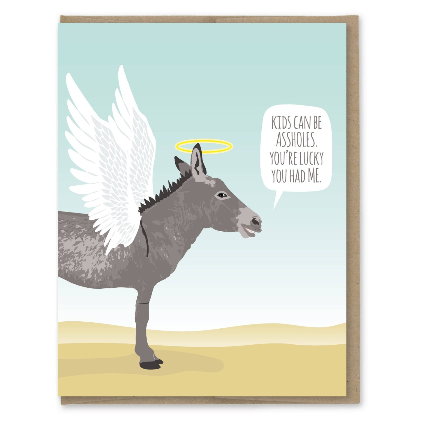 Kids are Assholes Funny Mother's Day or Father's Day Card - The Regal Find