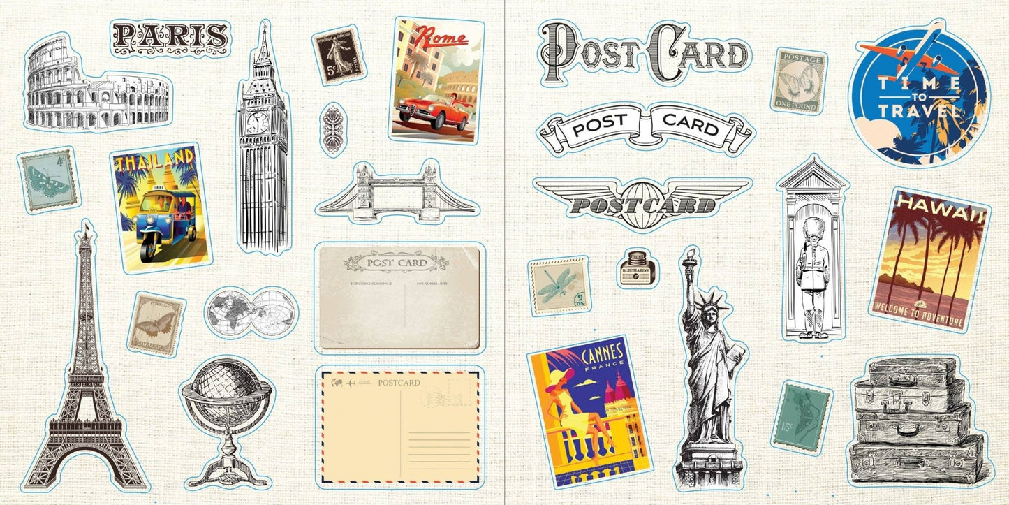 Loads of Ephemera Sticker Book (580 stickers) - The Regal Find