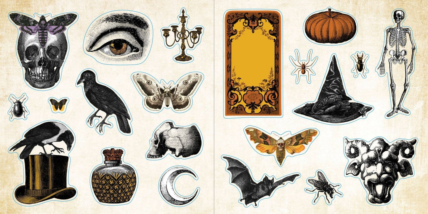 Loads of Ephemera Sticker Book (580 stickers) - The Regal Find