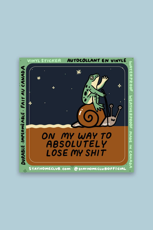 Lose My Shit Vinyl Sticker - The Regal Find