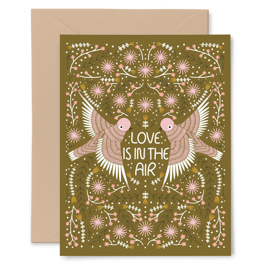 Love is in the Air Wedding Card - The Regal Find