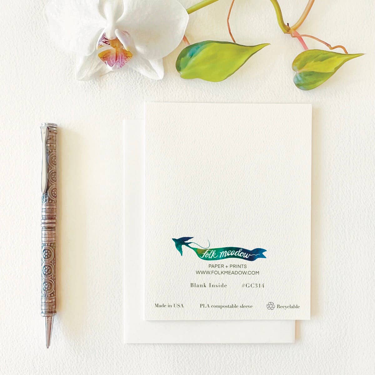 Love Swans Blank Greeting Card  - The Regal Find