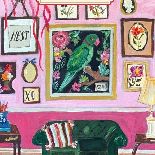 Merci Parakeet Parlor Greeting Card - The Regal Find