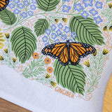 Monarch Garden Tea Towel - The Regal Find