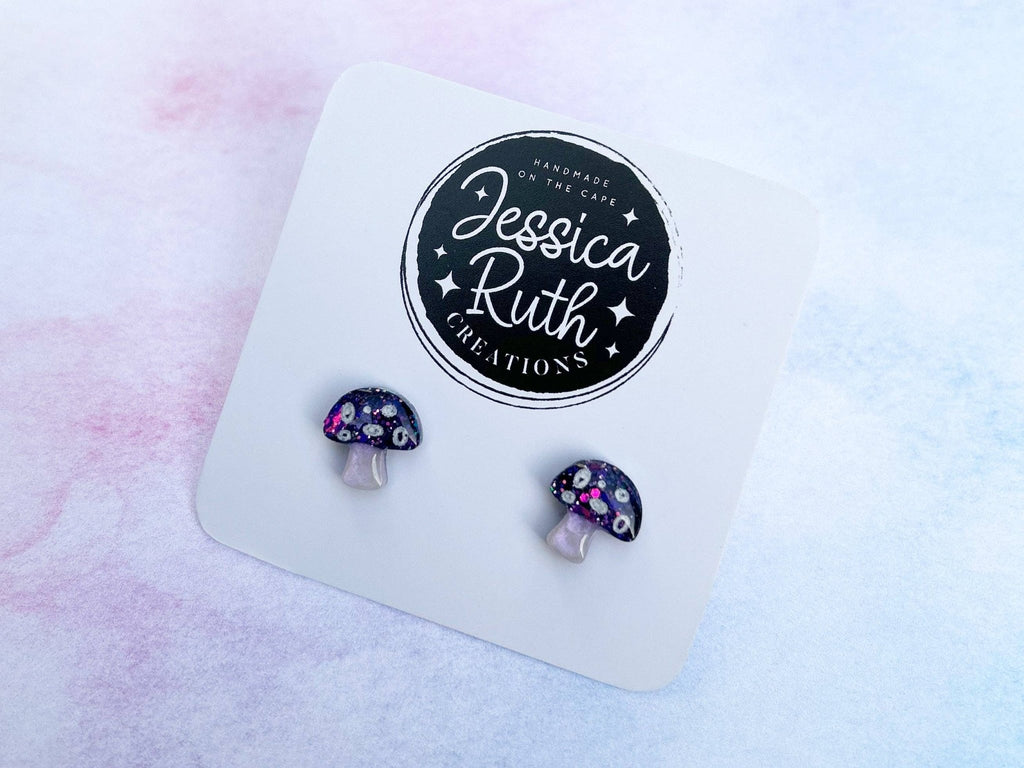 Mushroom Studs: Red - The Regal Find