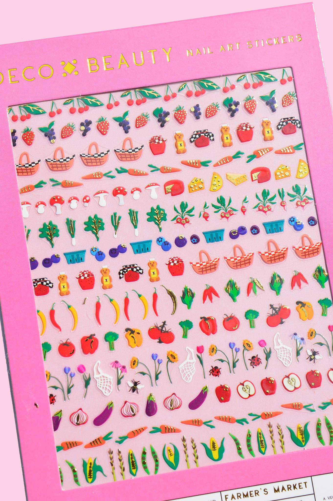 Nail Art Stickers - Farmer's Market - The Regal Find