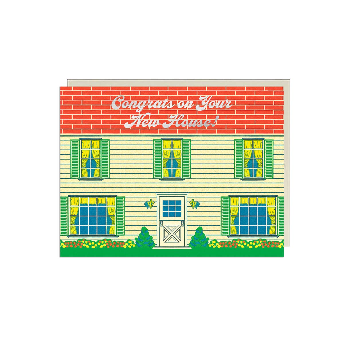 New House Brick House Card - The Regal Find