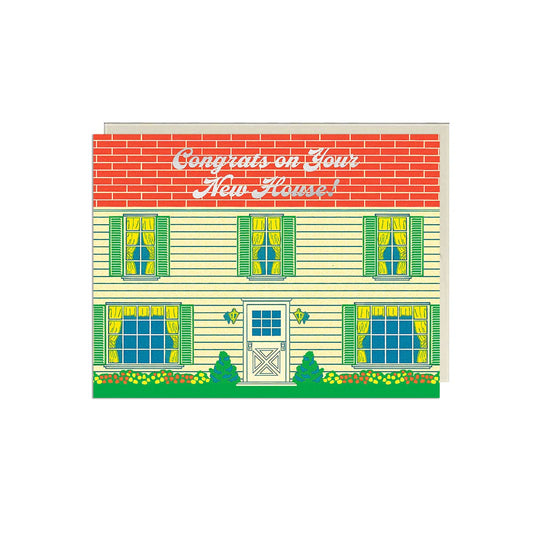 New House Brick House Card - The Regal Find