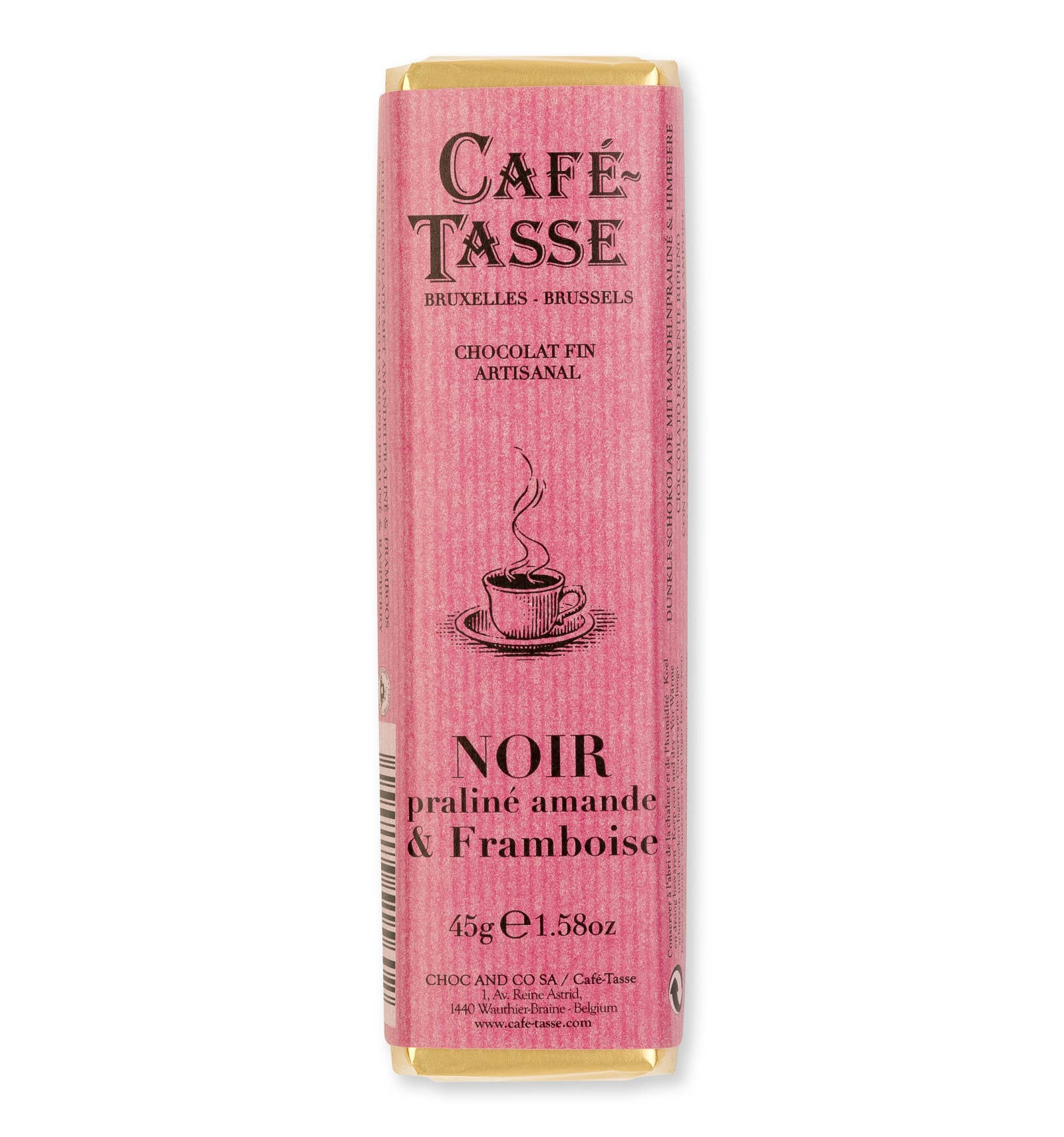 Noir Praline almond & raspberry (stick, per 15) - The Regal Find