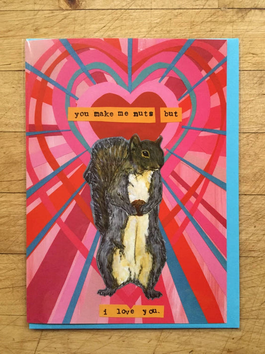 Nuts Squirrel Card - The Regal Find