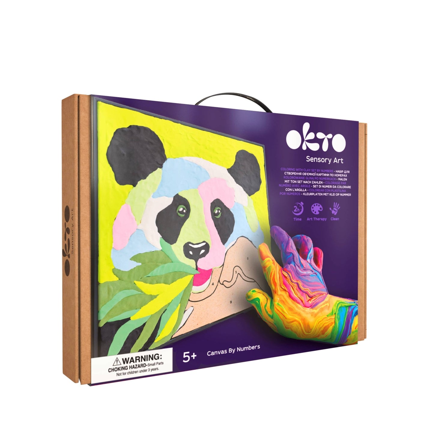 OKTO Clay by Numbers Kits: Raccoon - The Regal Find