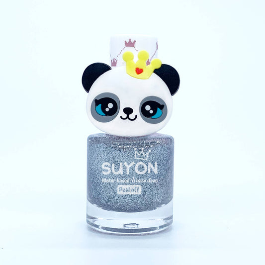Panda Ring Nail Polish - Glitter Silver - The Regal Find