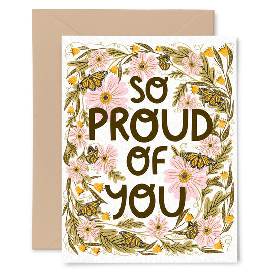 Proud of You Encouragement Card - The Regal Find