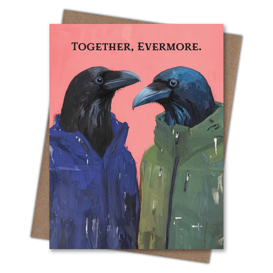 Raven Love Card - The Regal Find