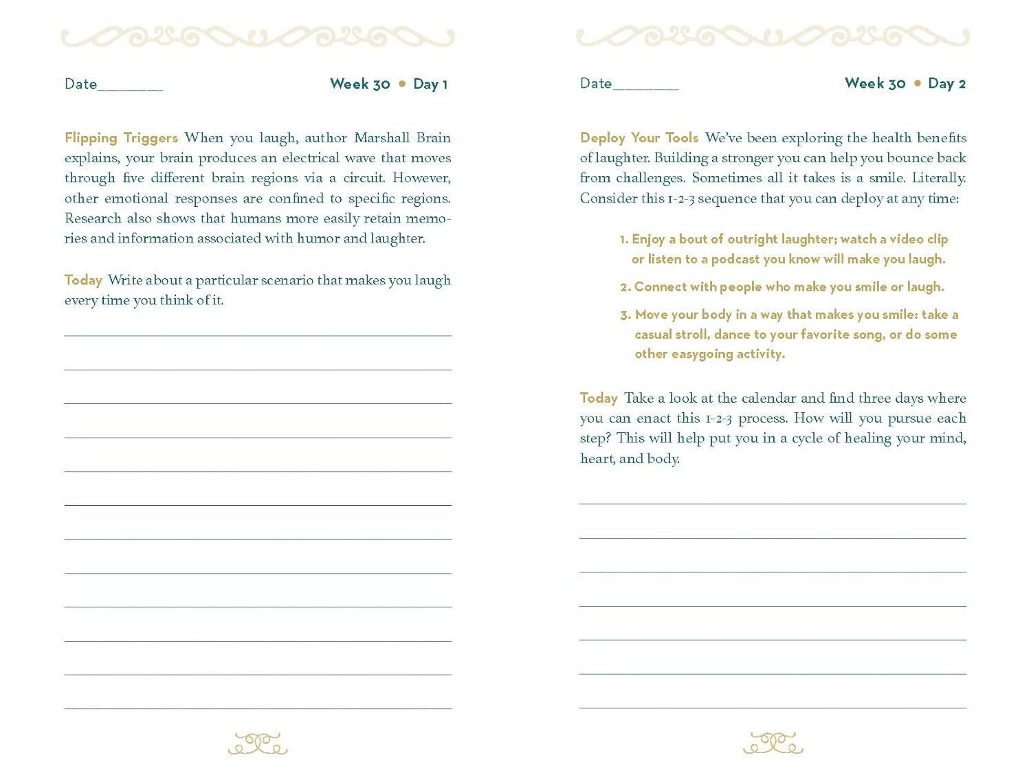Resiliency Journal: 5 Minutes a Day Towards Strength - The Regal Find