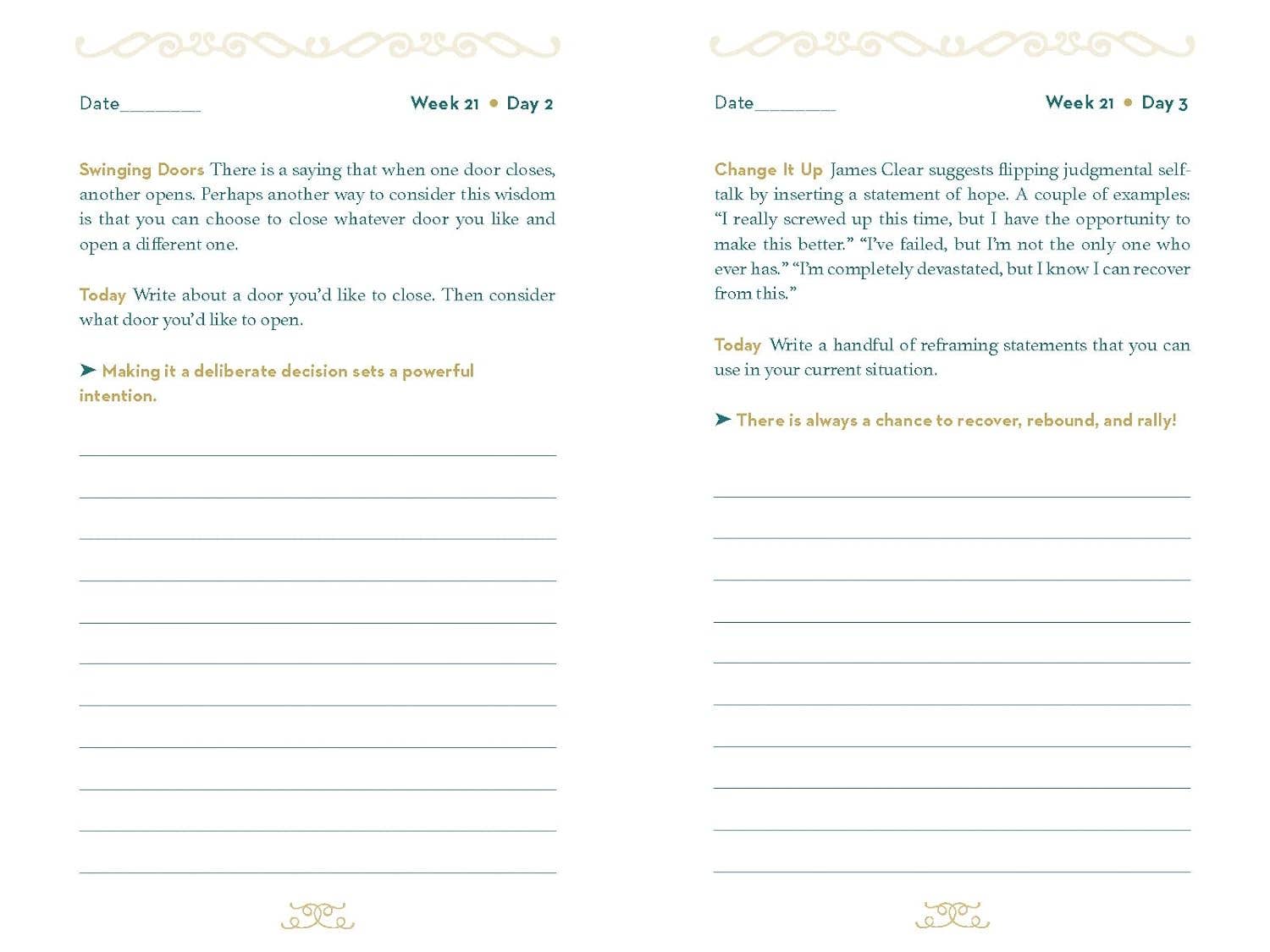 Resiliency Journal: 5 Minutes a Day Towards Strength - The Regal Find