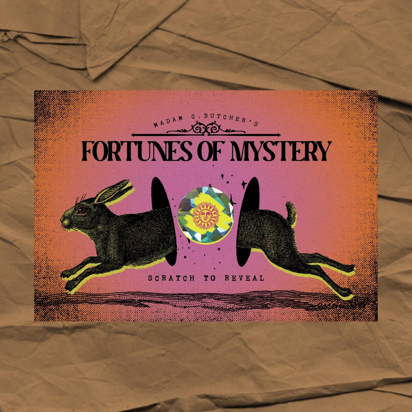 RESTOCKED! Lucky Rabbit Scratch Off Mystery Fortune Card - The Regal Find