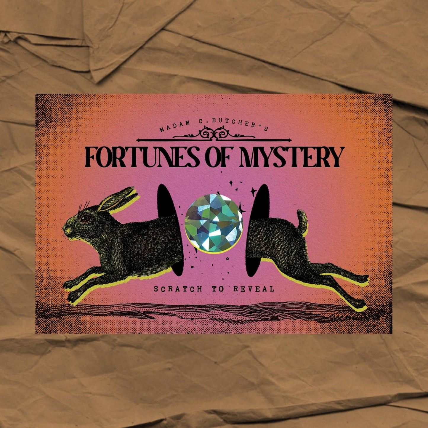 RESTOCKED! Lucky Rabbit Scratch Off Mystery Fortune Card - The Regal Find